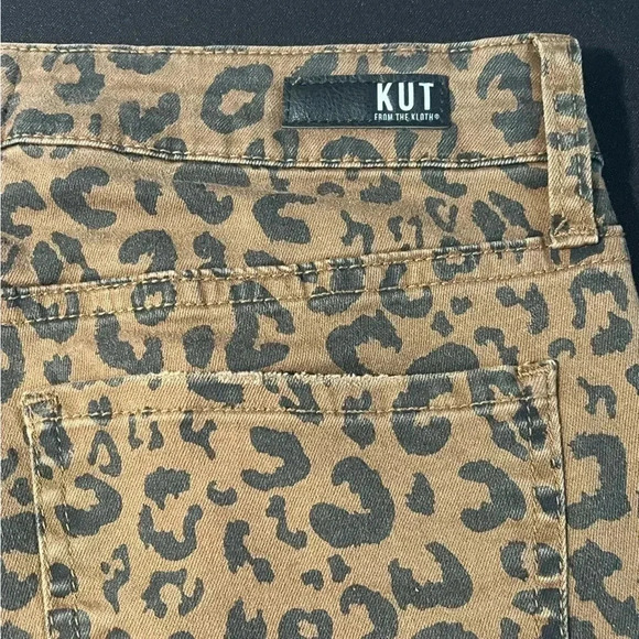 Kut from the Kloth size 8 “Donna” High rise skinny ankle raw edge hem EUC - Picture 9 of 14